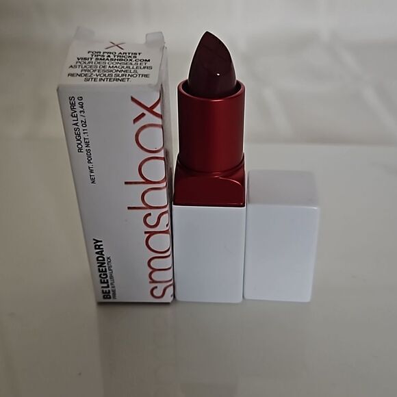 HOST PICK Smashbox lipstick It's A Mood Burgundy - Picture 9 of 16
